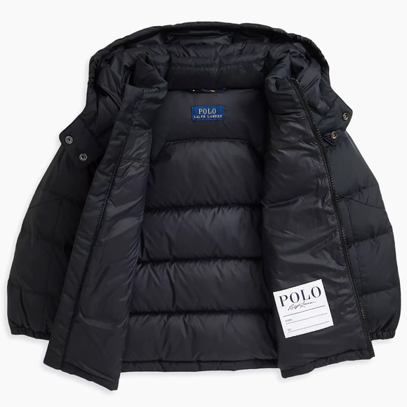 Polo Ralph Lauren Boy's Down Hooded Puffer Jacket 4 NWT - Picture 3 of 13